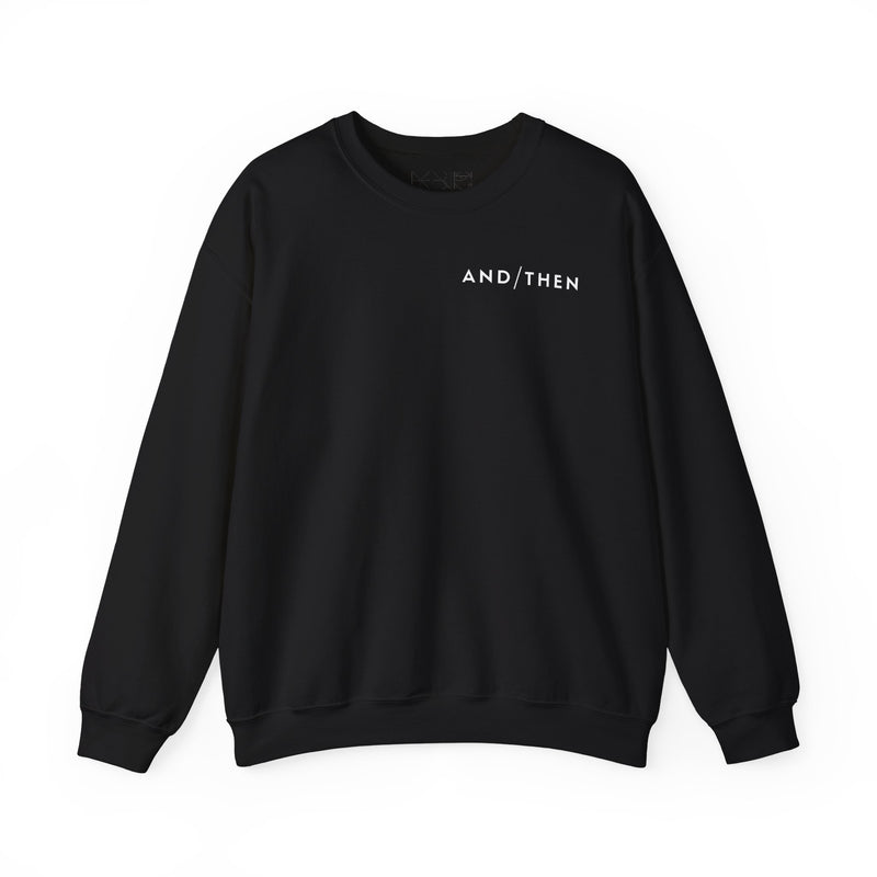 IJTT Unisex Sweatshirt: AT Slash White | Black