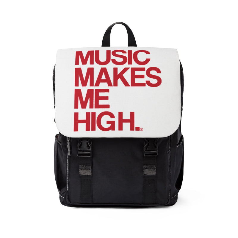 MMMH Backpack: White | Red