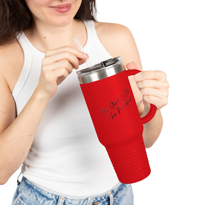 TGWTN Insulated Mug: Black | Red