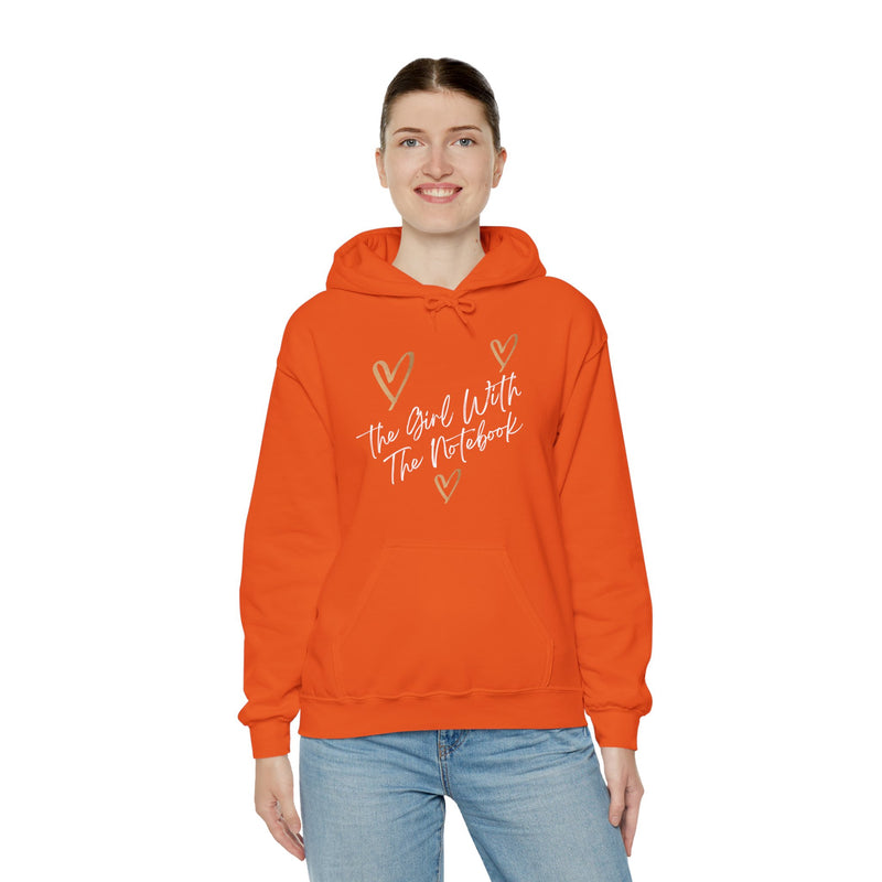 TGWTN Unisex Hoodie: Brown/White | Orange