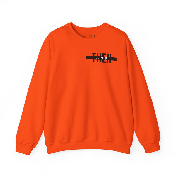 IJTT Unisex Sweatshirt: AT Strike Black | Orange