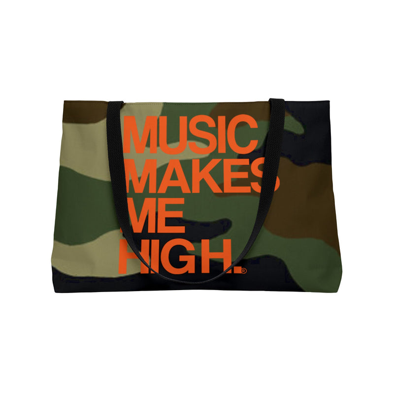 MMMH Weekender Bag (Black Handle): Camo | Orange