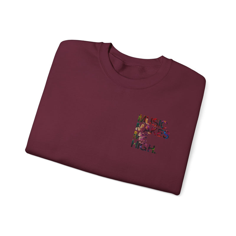 MMMH Unisex Sweatshirt: Maroon | Floral