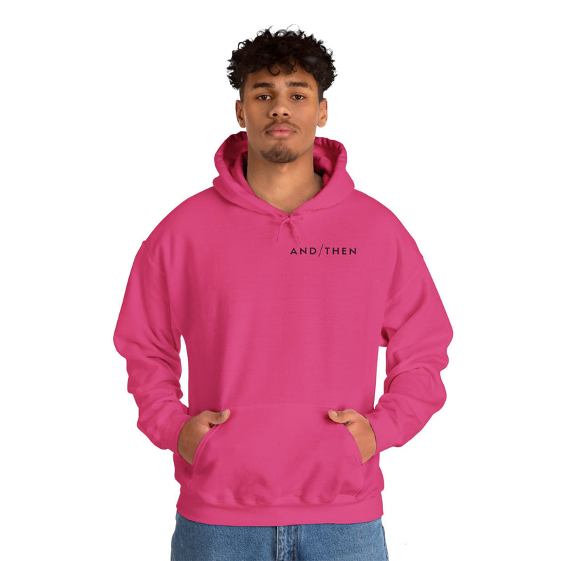 IJTT Unisex Hoodie: AT Slash Black | Pink