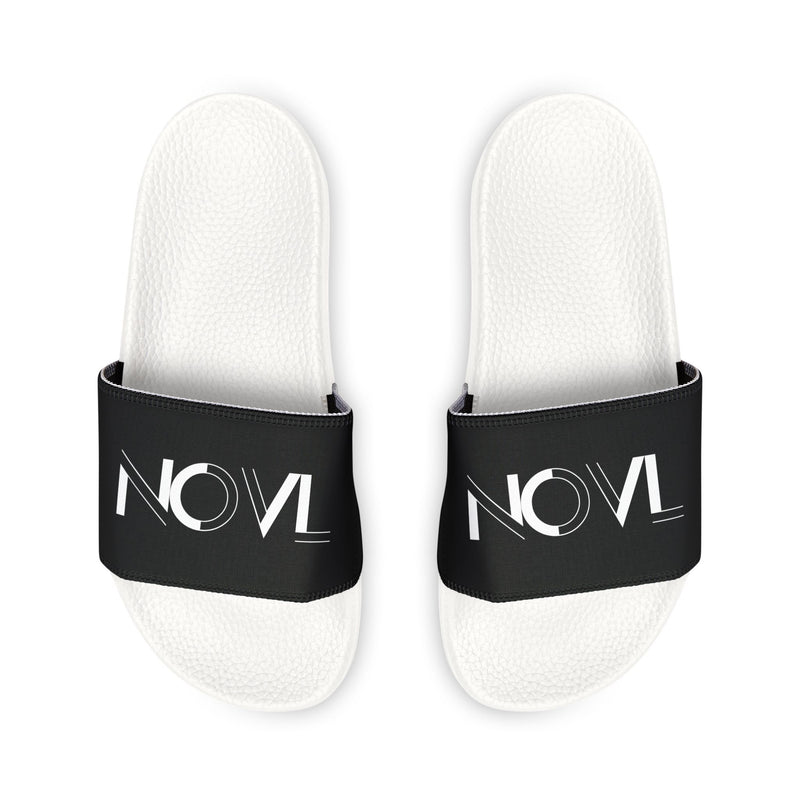 NOVL Unisex Sandals: Black/White | White