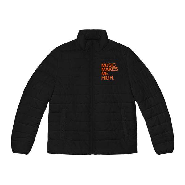 Copy of MMMH Men's Puffer Jacket: Black | Orange