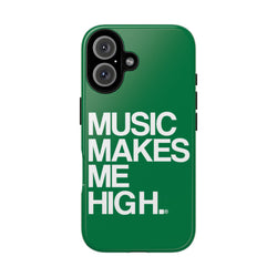 MMMH Classic Phone Case: Dark Green | White