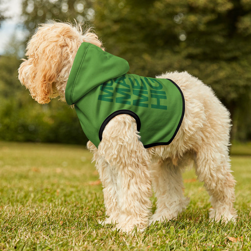 MMMH Pet Hoodie: Green | Dark Green