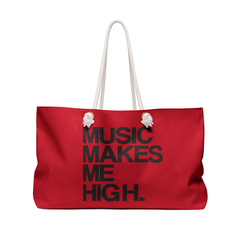 MMMH Weekender Bag (Rope Handle): Red | Black