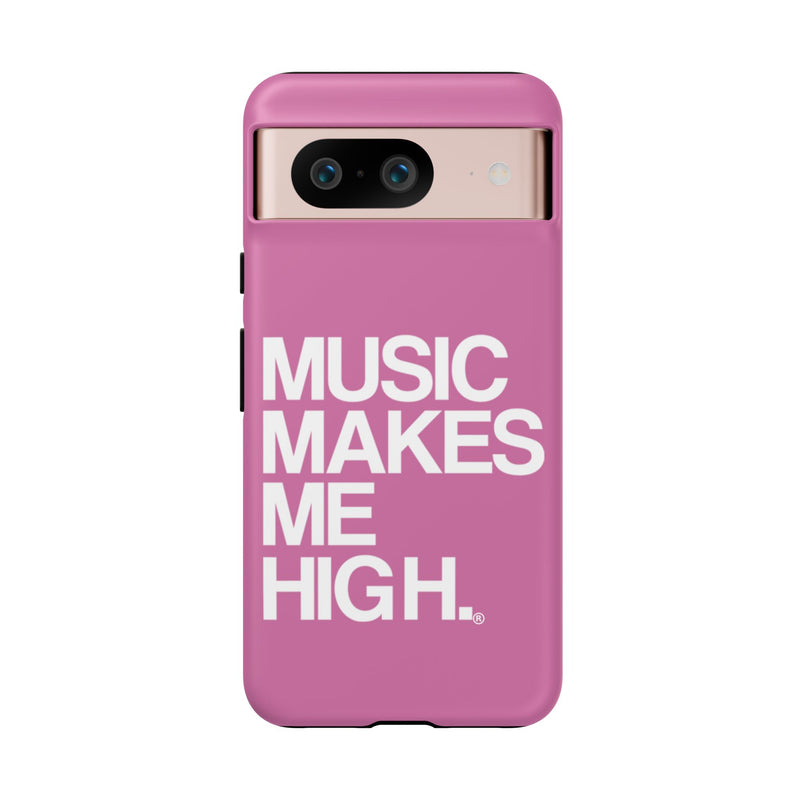 MMMH Classic Phone Case: Light Pink | White