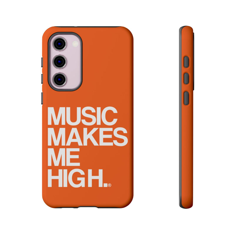 MMMH Classic Phone Case: Orange | White