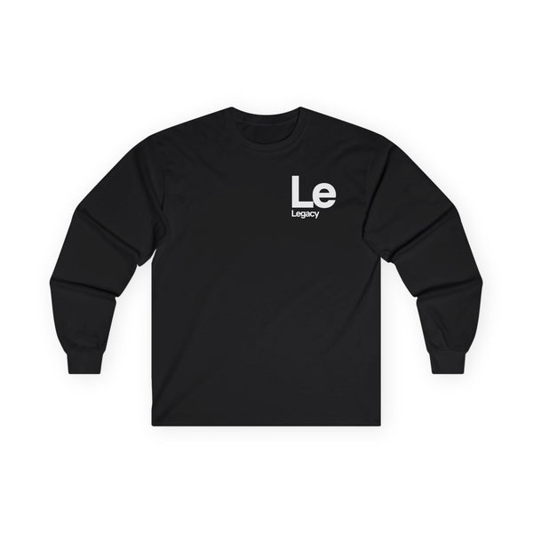 NOVL Long Sleeve Shirt: Legacy Black | White