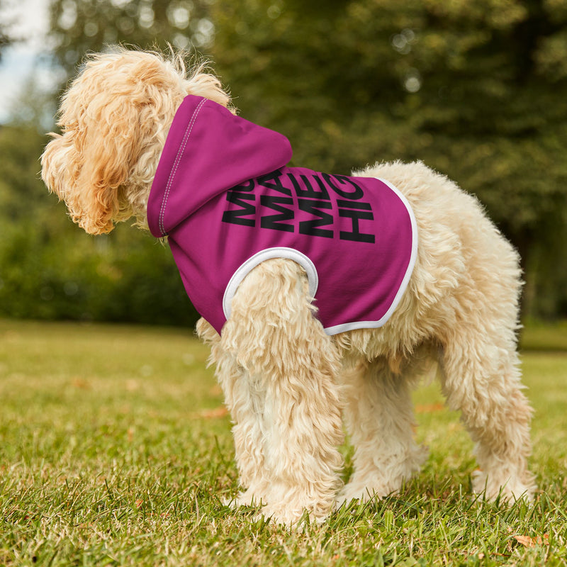 MMMH Pet Hoodie: Pink | Black