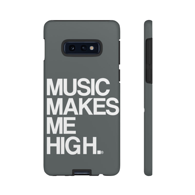 MMMH Classic Phone Case: Dark Grey | White