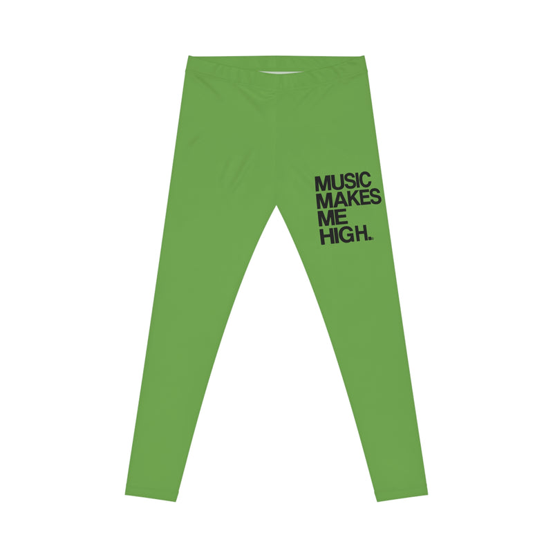 MMMH Leggings: Green | Black