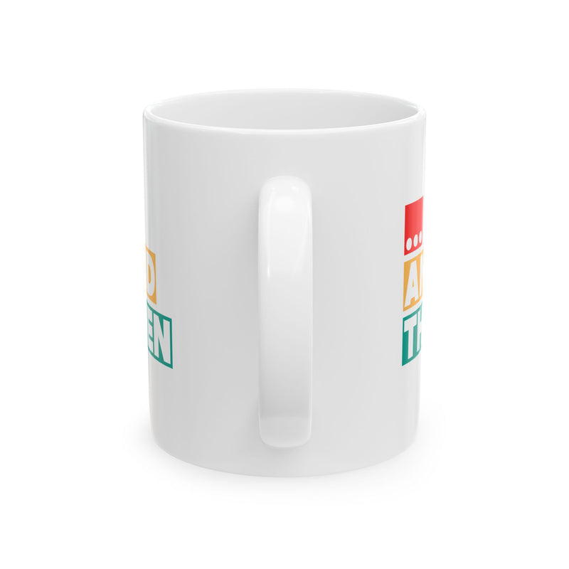 IJTT Mug: AT Block Multi/White | White