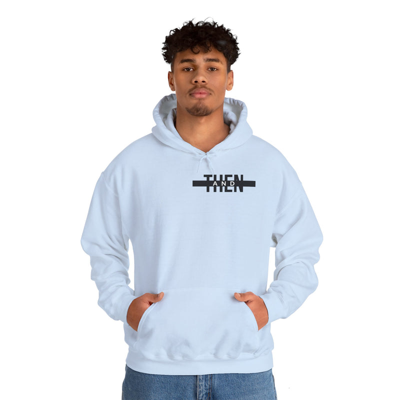 IJTT Unisex Hoodie: AT Strike Black | Light Blue