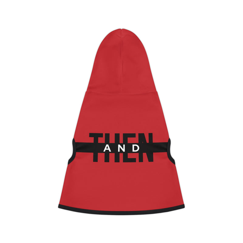 IJTT Pet Hoodie: AT Strike Black | Red