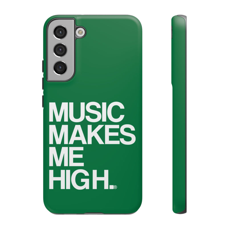 MMMH Classic Phone Case: Dark Green | White