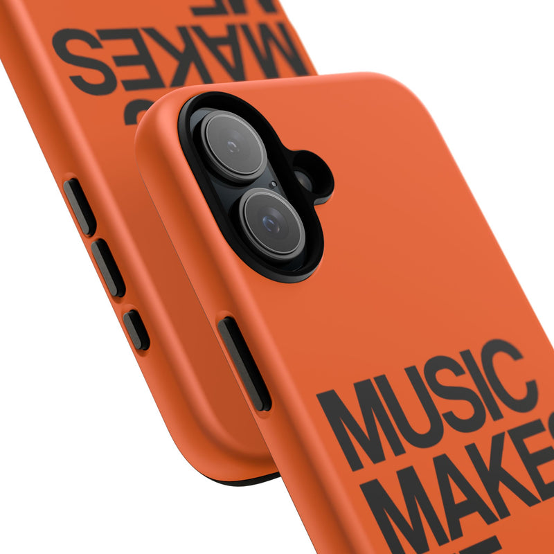 MMMH Classic Phone Case: Orange | Black