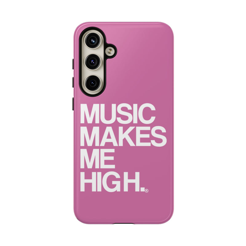 MMMH Classic Phone Case: Light Pink | White