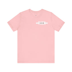 IJTT Unisex T-Shirt: AT Strike White | Pink