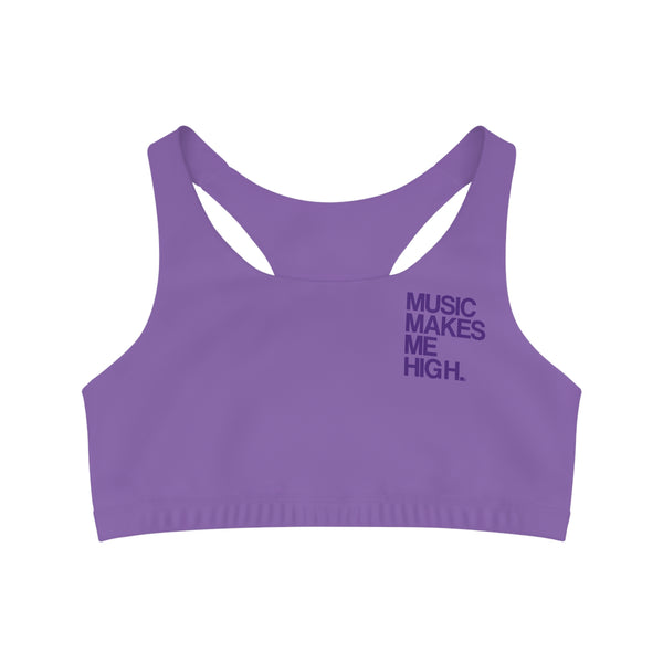 MMMH Sports Bra: Light Purple | Purple