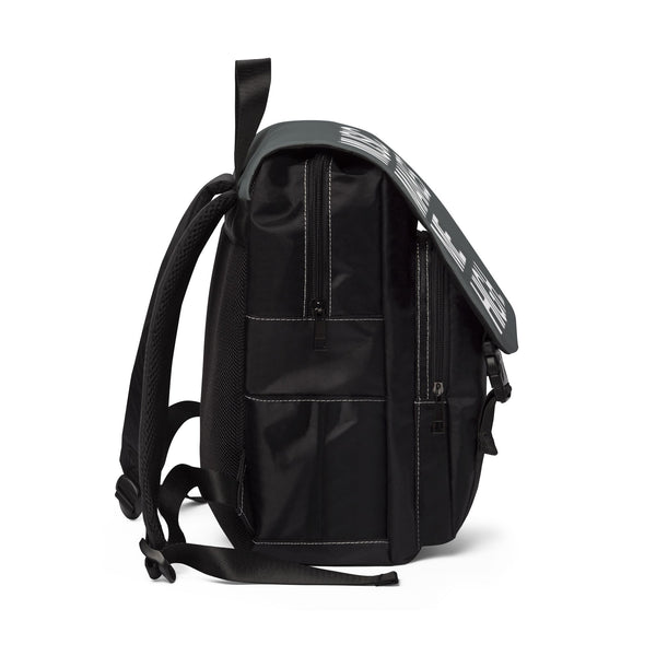 MMMH Backpack: Dark Grey | White