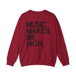 MMMH Unisex Sweatshirt: Cardinal Red | Black