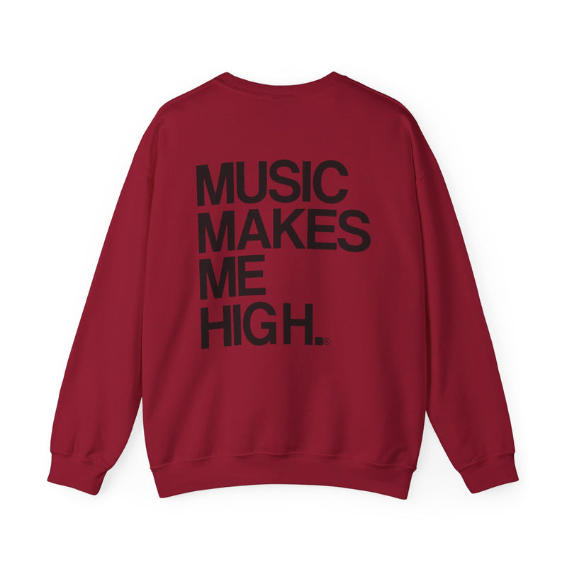 MMMH Unisex Sweatshirt: Cardinal Red | Black Lettering