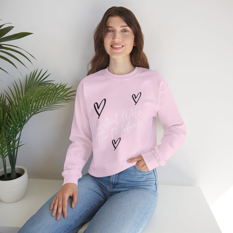 TGWTN Unisex Sweatshirt: Black/White | Light Pink