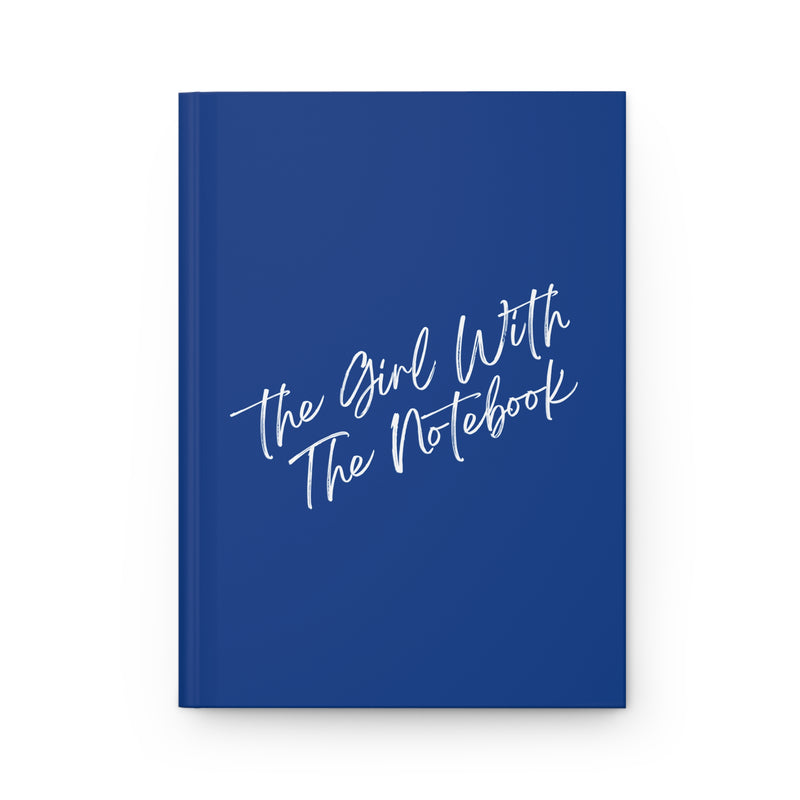 TGWTN Hardcover Journal: White | Dark Blue