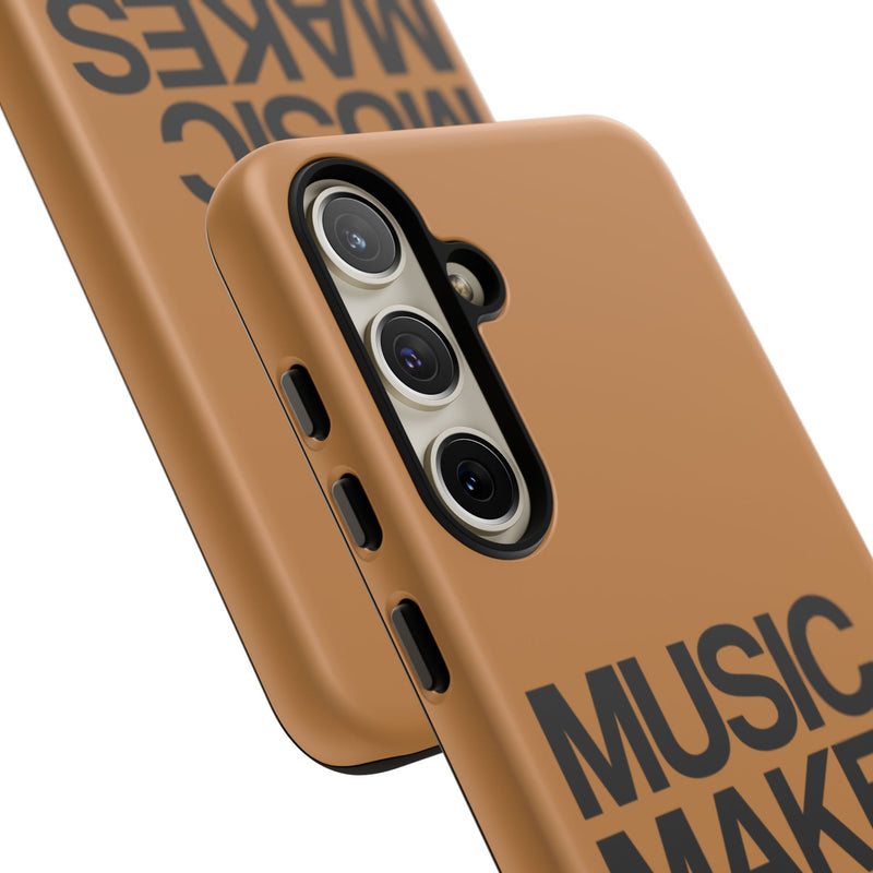 MMMH Classic Phone Case: Light Brown | Black