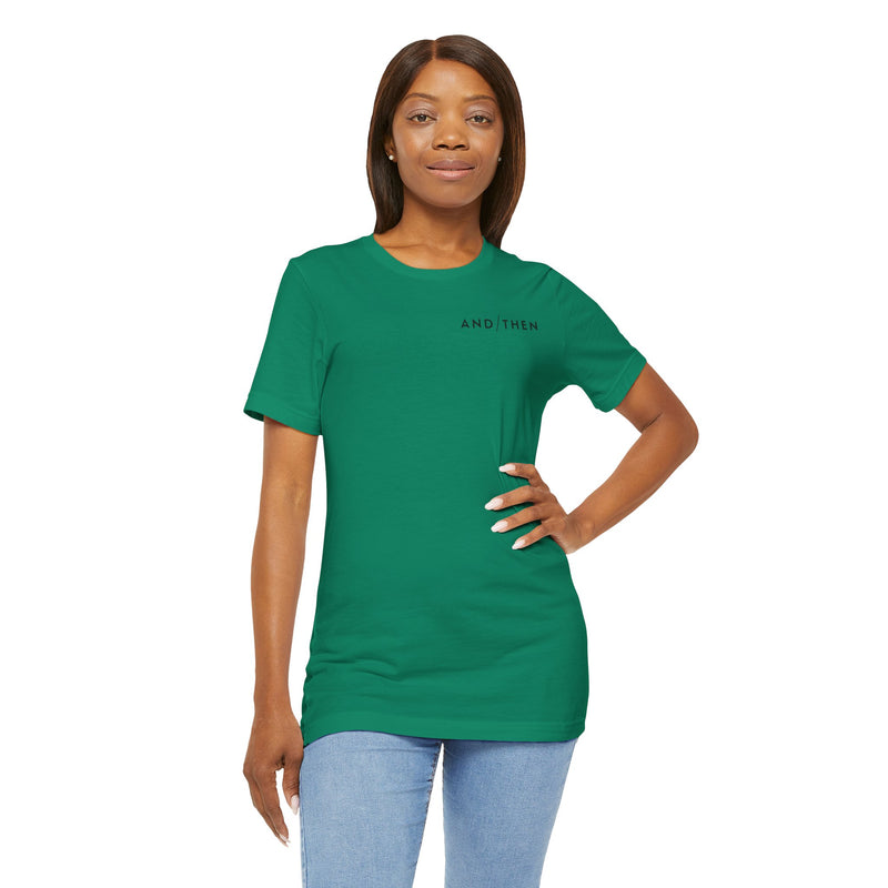 IJTT Unisex T-Shirt: AT Slash Black | Kelly Green