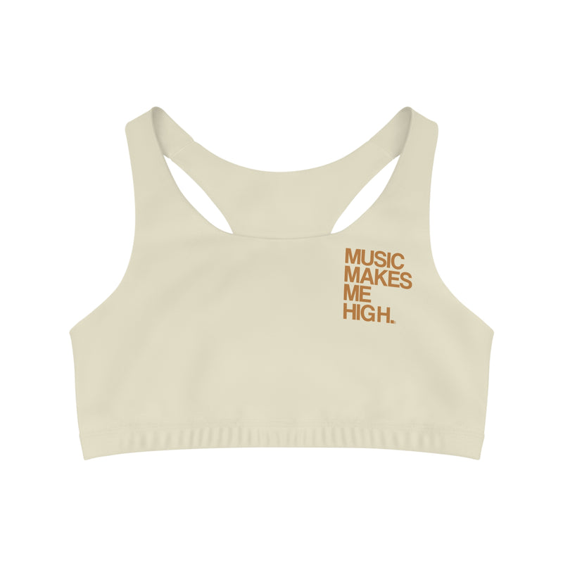 MMMH Sports Bra: Beige | Light Brown