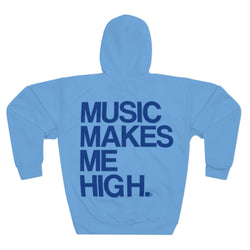 MMMH Unisex Hoodie: Light Blue | Dark Blue