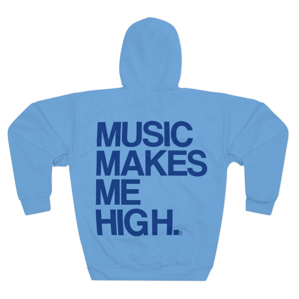 MMMH Unisex Hoodie: Light Blue | Dark Blue