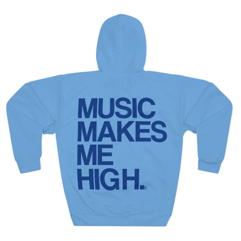 MMMH Unisex Hoodie: Light Blue | Dark Blue