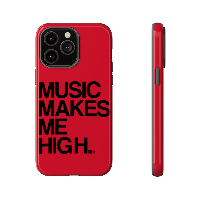 MMMH Classic Phone Case: Dark Red | Black