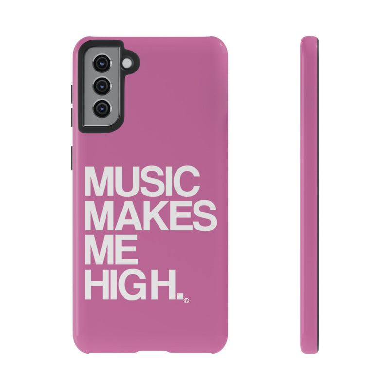 MMMH Classic Phone Case: Light Pink | White