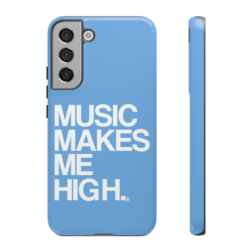 MMMH Classic Phone Case: Light Blue | White