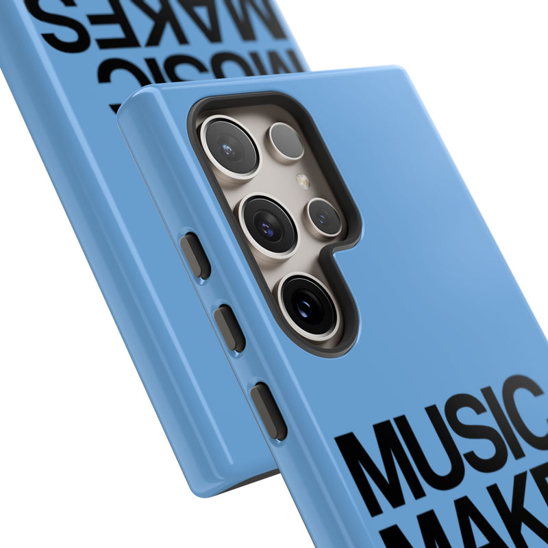 MMMH Classic Phone Case: Light Blue | Black