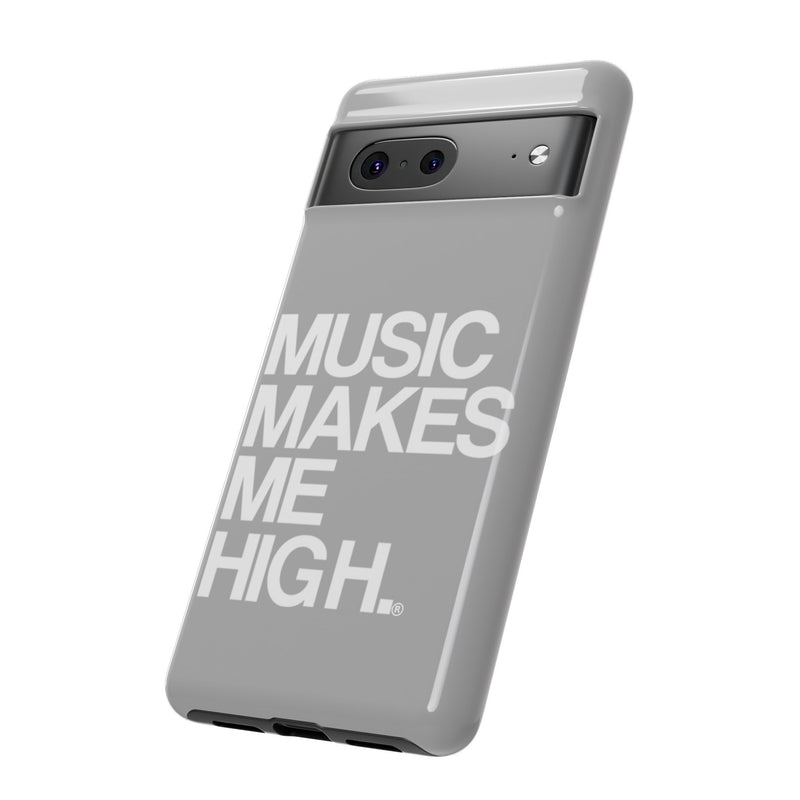 MMMH Classic Phone Case: Light Grey | White