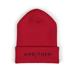 IJTT Beanie Hat: AT Slash Black | Red