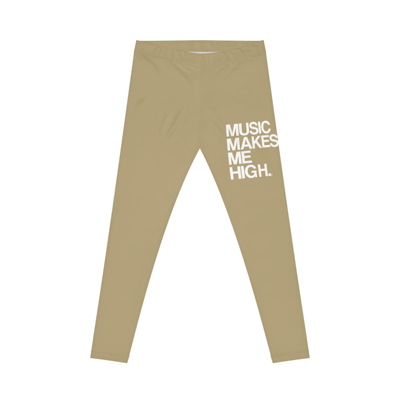 MMMH Leggings: Gold | White