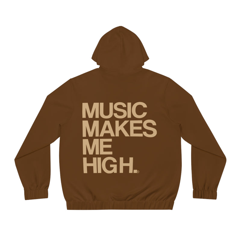 MMMH Unisex Zip Hoodie: Brown | Tan