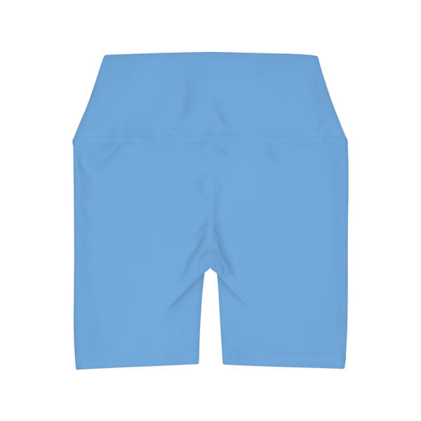 MMMH Yoga Shorts: Light Blue | Blue