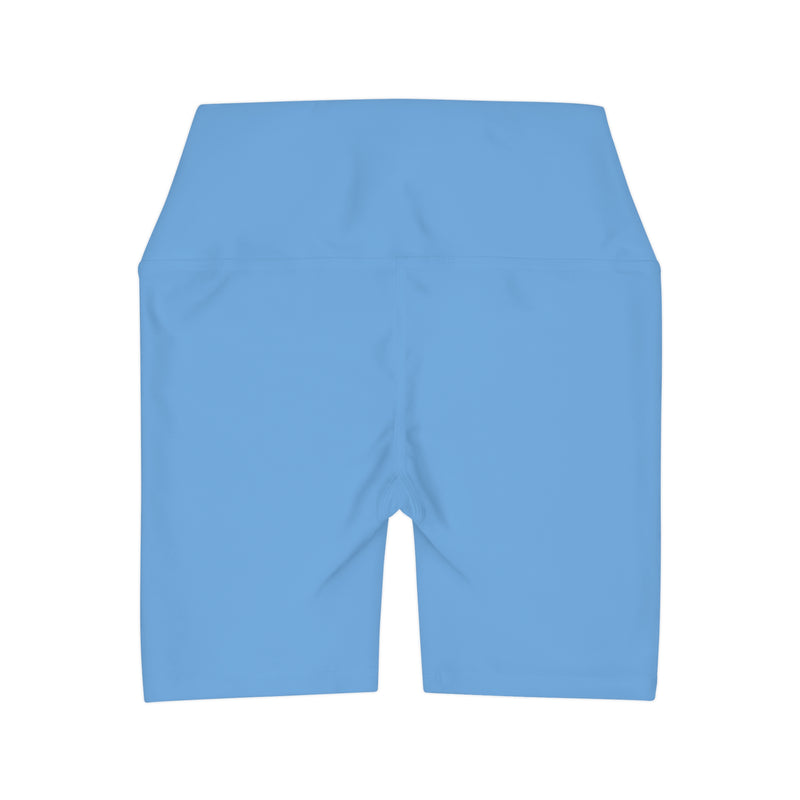 MMMH Yoga Shorts: Light Blue | Blue