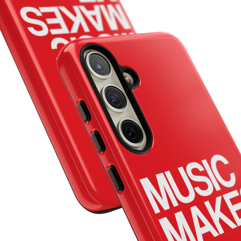 MMMH Classic Phone Case: Red | White