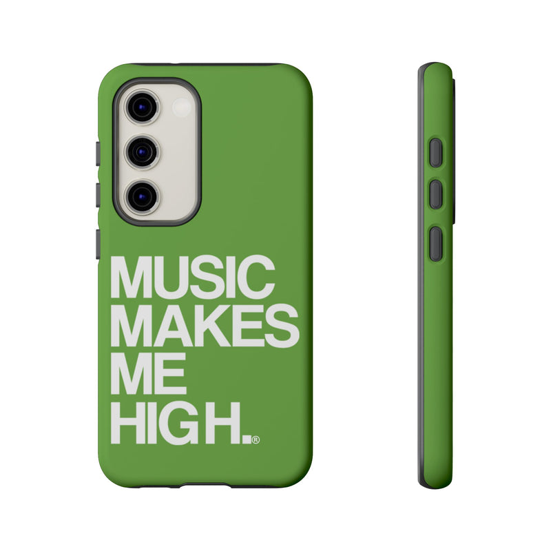 MMMH Classic Phone Case: Green | White